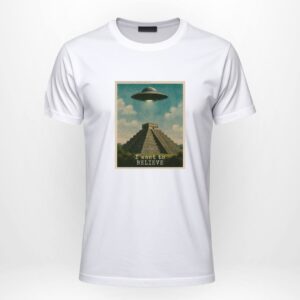 T-shirt white ♂︎ - I want to believe v.2