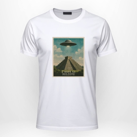 koszulka jasna i want to believe 2